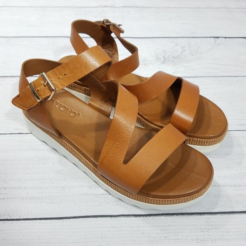 Inuovo Farrish Wedge Sandals Size 40 EU